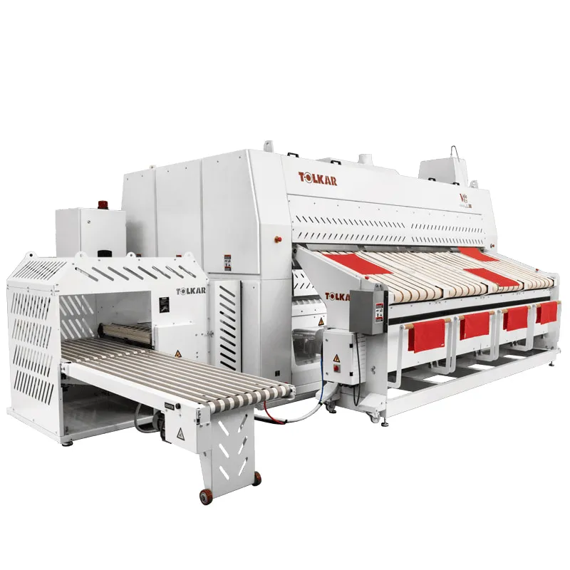 Camila Meggy Chest Heated Flatwork Ironer with in-built Sheet Folder